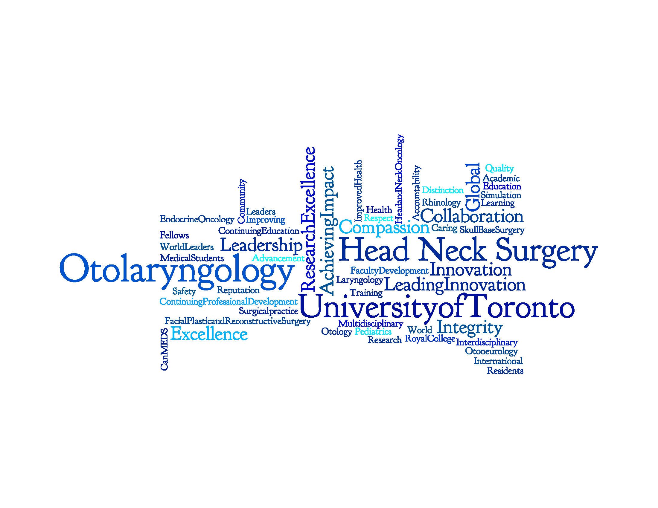 Department of Otolaryngology-Head & Neck Surgery Department of Otolaryngology-Head & Neck Surgery